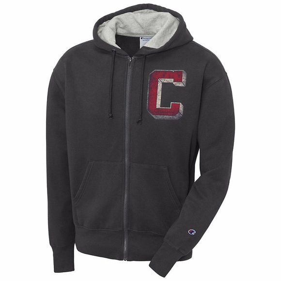 champion men's zip hoodie